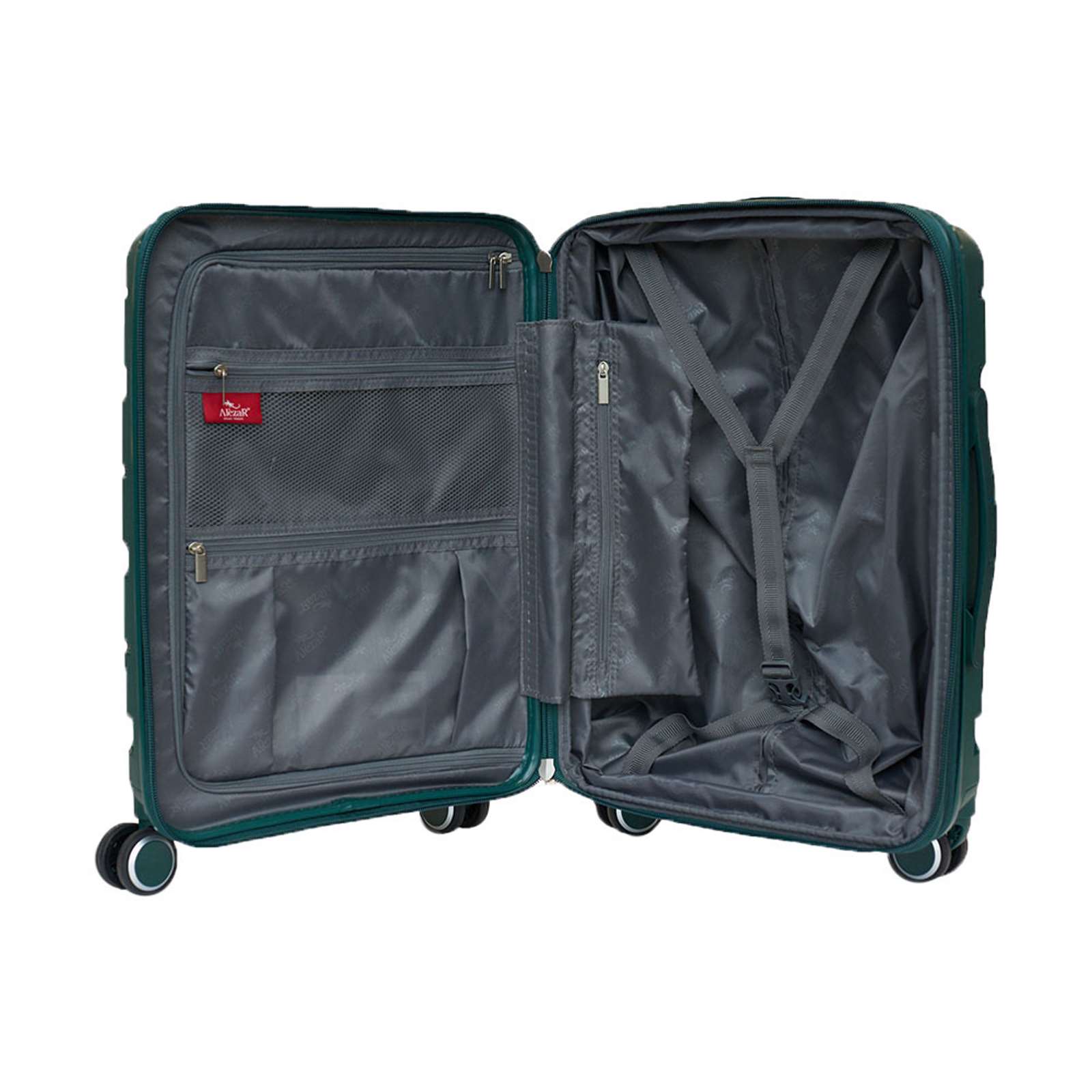 Alezar Lux Digitex matkalaukkusetti vihreä 4-renk ( 20